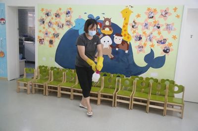 防疫不放松 安全伴我行——濟南市七里山幼兒園秋季開學防疫演練紀實